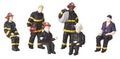 MTH MTH3011046 O Fire House Employees Figures/6pc