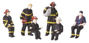MTH MTH3011046 O Fire House Employees Figures/6pc