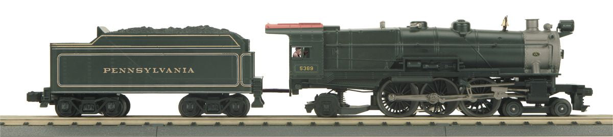 MTH MTH3019011 O K-4 4-6-2 Steam Loco PRR/Red&Gold Striping/3.0