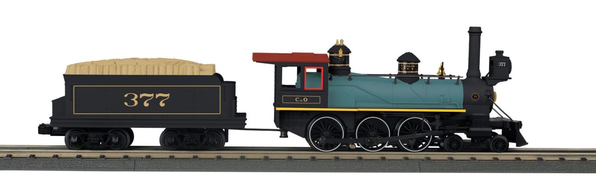 MTH MTH3019101 O C&O 4-6-0 Ten Wheeler Steam Loco/3.0