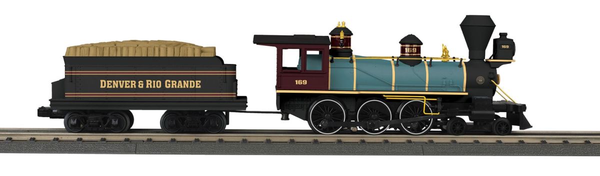 MTH MTH3019121 O D&RG 4-6-0 Ten Wheeler Steam Loco/3.0