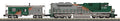 MTH MTH30209511 O SD70ACe Diesel & Caboose WP/3.0