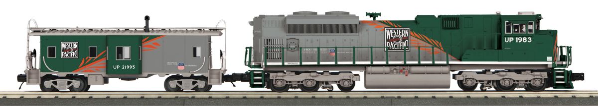 MTH MTH30209511 O SD70ACe Diesel & Caboose WP/3.0
