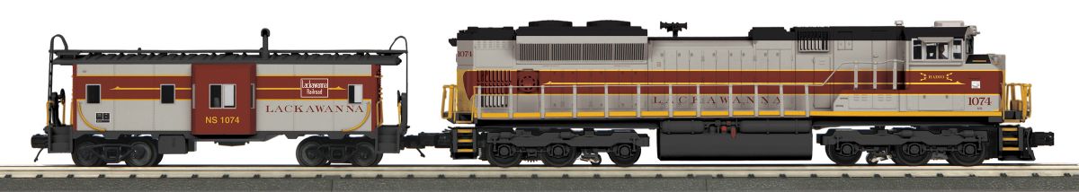 MTH MTH30209521 O SD70ACe Diesel & Caboose Lackawanna/3.0