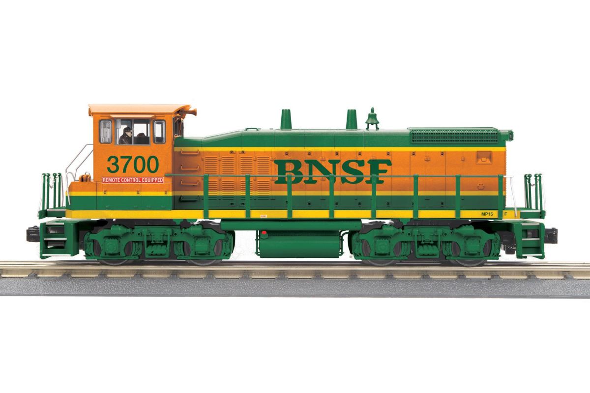 MTH 30213811 O BNSF MP15DC Diesel Engine w/ProtoSound 3.0  NEW - call for discount pricing!