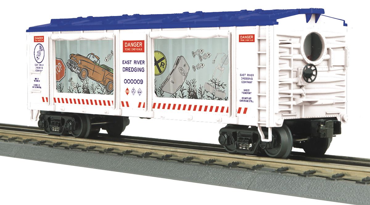 MTH MTH3079693 O East River Dredging Operating Aquarium Car