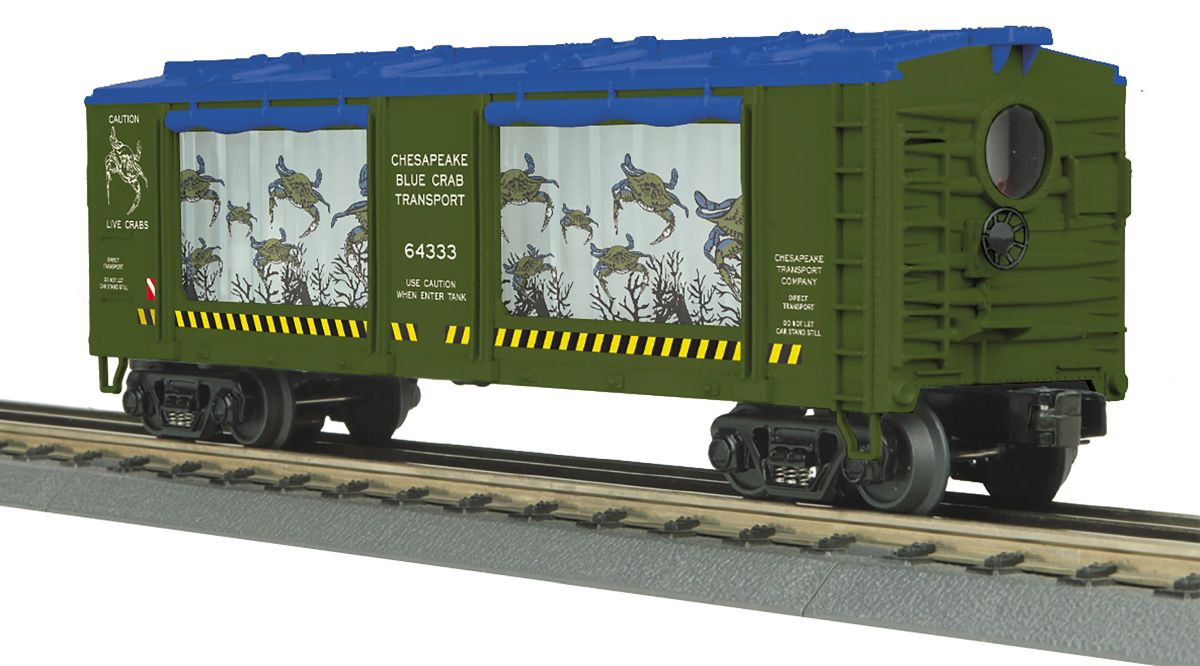 MTH MTH3079694 O Maryland Blue Crabs Operating Aquarium Car