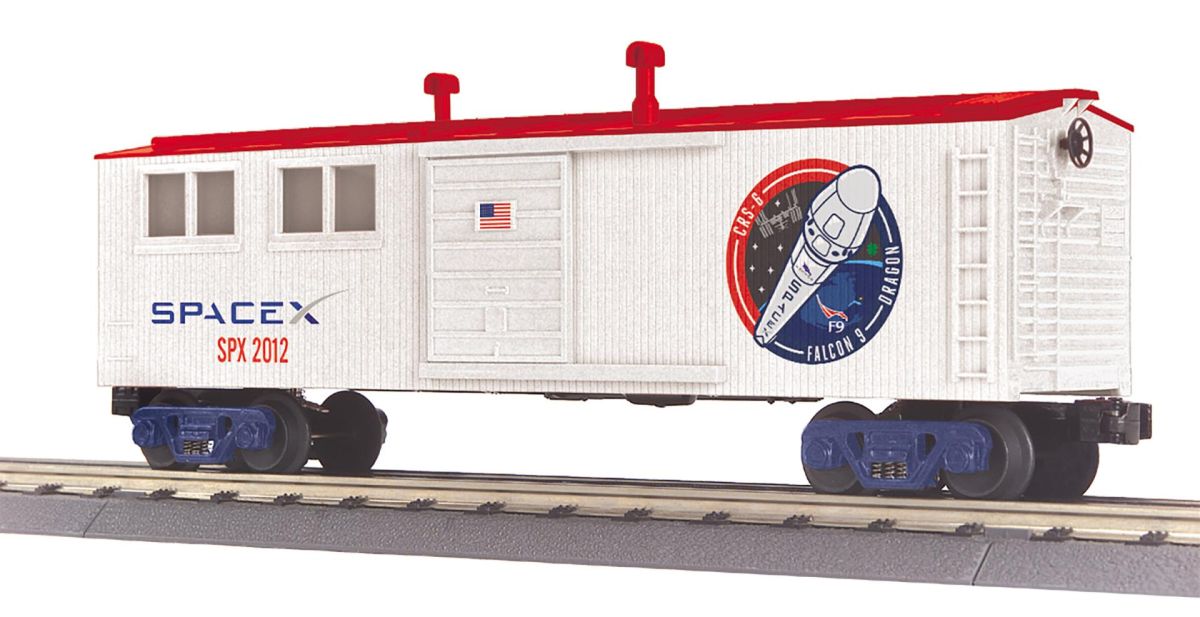MTH MTH3079741 O SpaceX Engineering Car