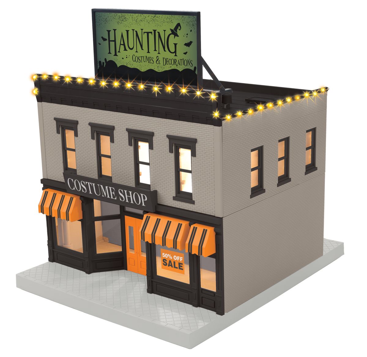 MTH MTH3090682 O Halloween 2-Story City Building w/LEDs
