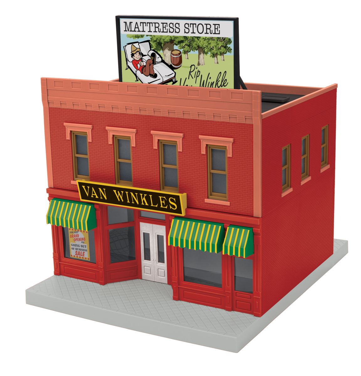 MTH MTH3090685 O 2-Story Building Rip Van Winkle Matress Store