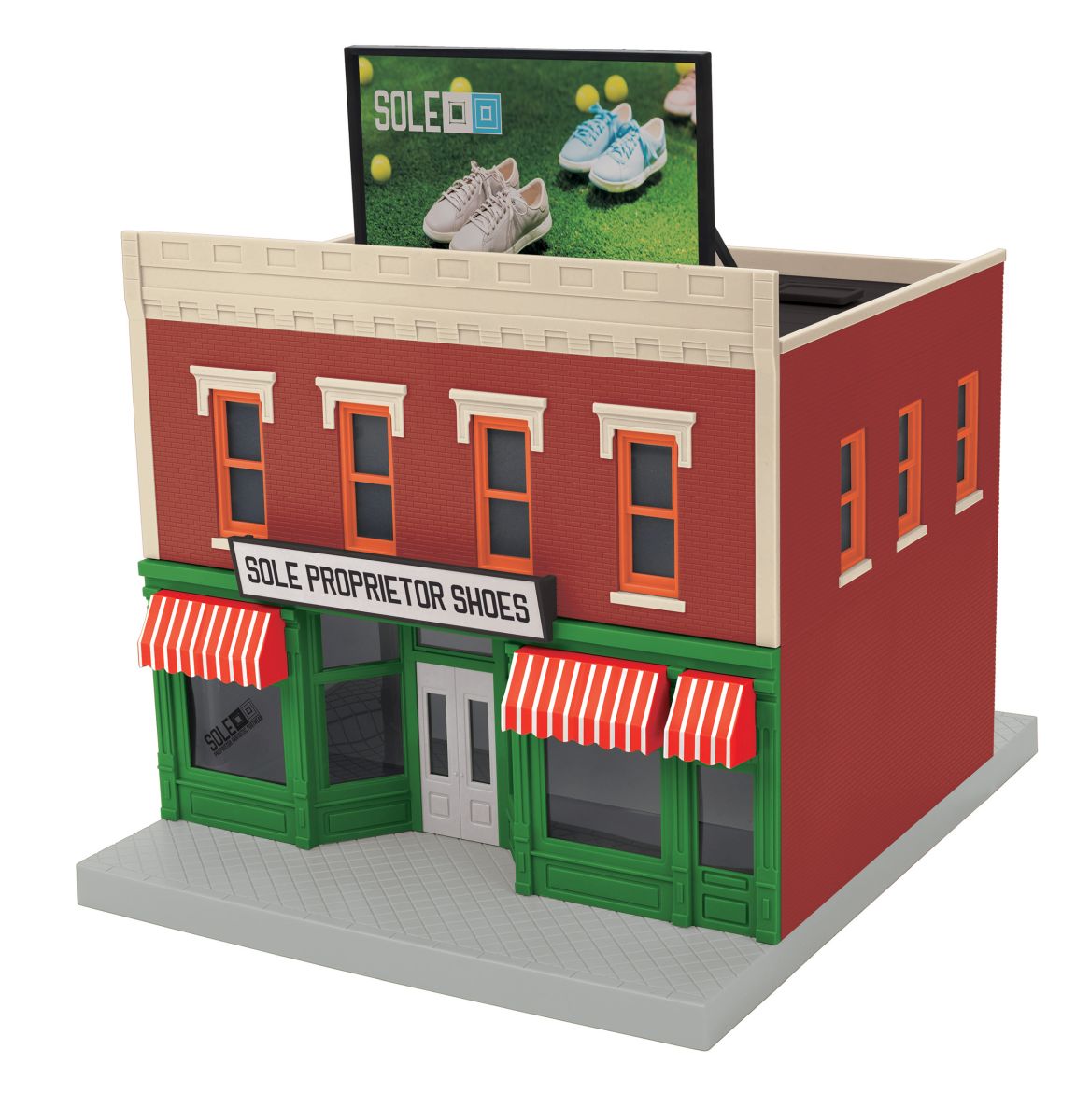 MTH MTH3090687 O 2-Story Building Sole Proprietor Shoe Store