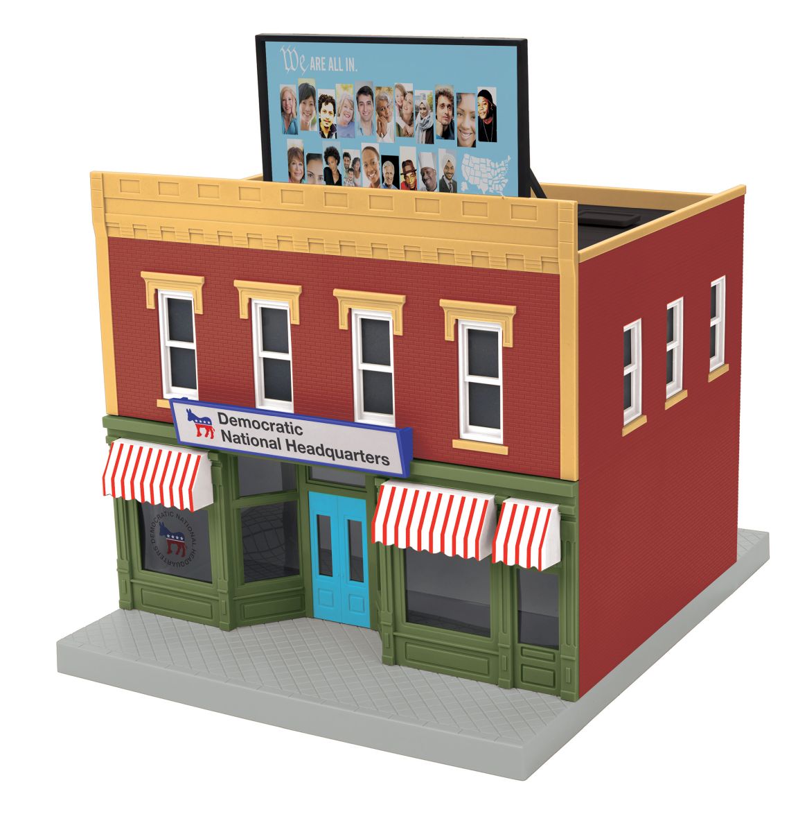 MTH MTH3090688 O 2-Story Building DNC Headquarters