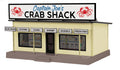 MTH MTH3090691 O Captain Joes Crab Shack Stand