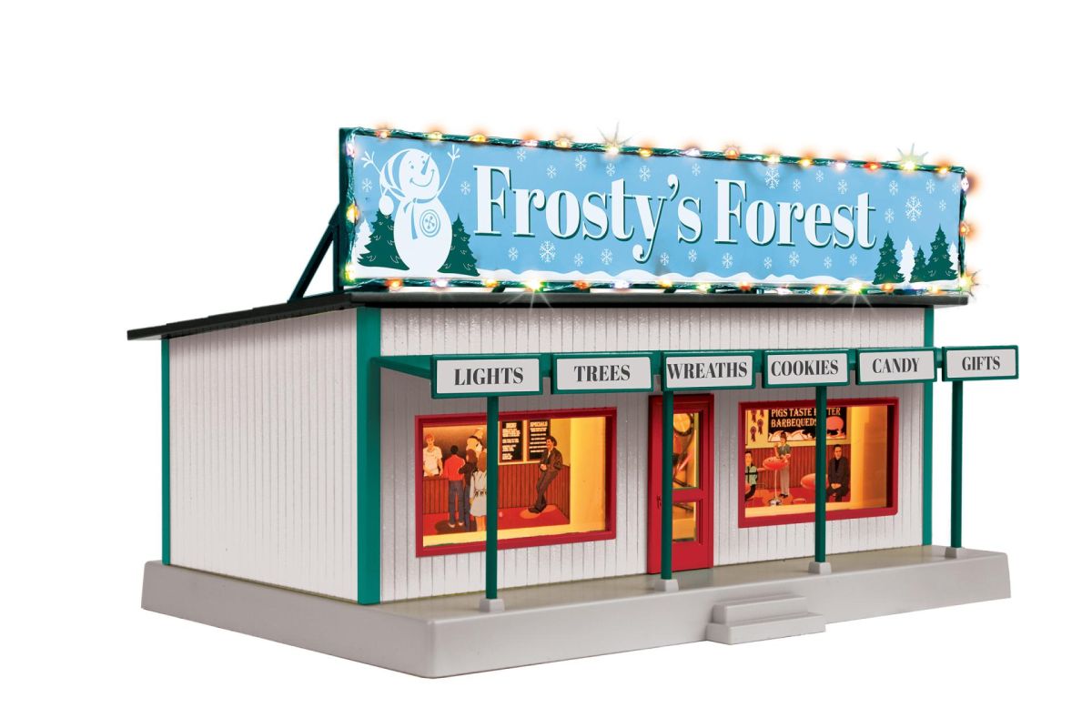MTH MTH3090737  O Frostys Forest Roadside Stand w/LEDs