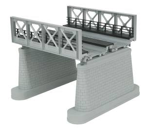 MTH MTH401108 O 2-Track Girder Bridge/sil (was #401063)
