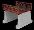 MTH MTH401110 O 2-Track Girder Bridge/rust (was #401110)