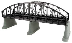 MTH MTH401111 O 2-Track Steel Arch Bridge/blk (was #401060)