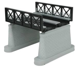 MTH MTH401112 O 2-Track Girder Bridge/blk (was #401061)