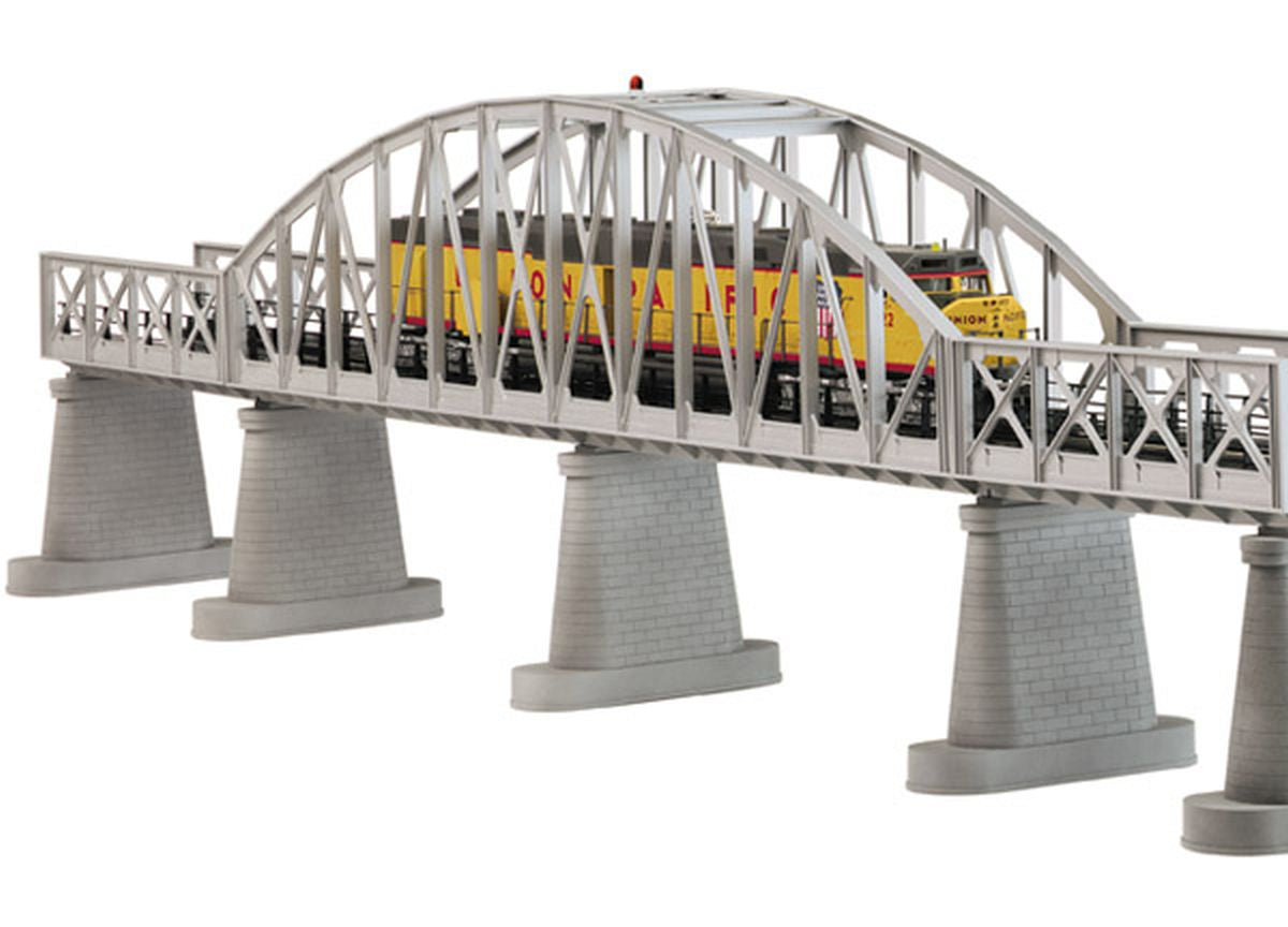 MTH MTH401119 O Silver Steel Arch Bridge