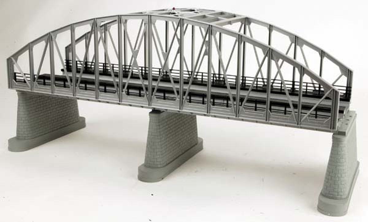 MTH MTH401123 O Silver Two-Track Steel Arch Bridge