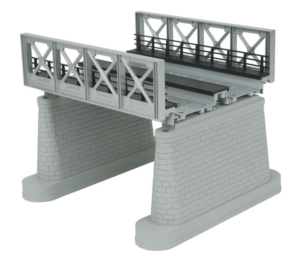 MTH MTH401124 O Silver Two-Track Bridge Girder