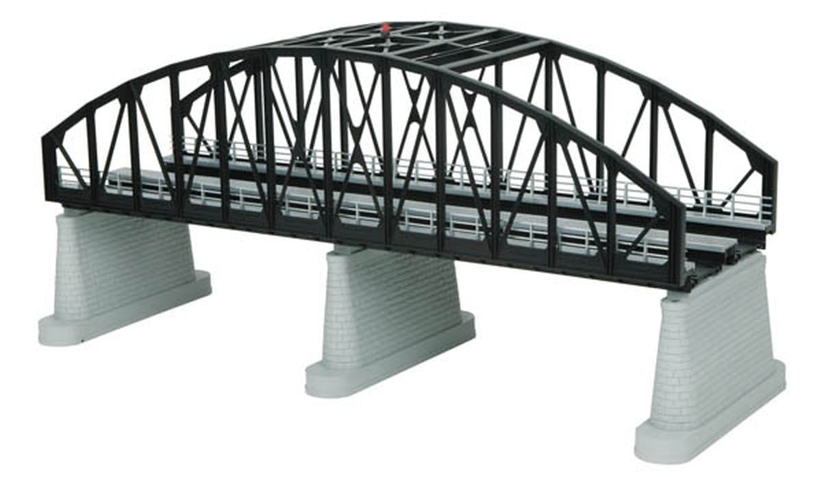 MTH MTH401125 O Black Two-Track Steel Arch Bridge
