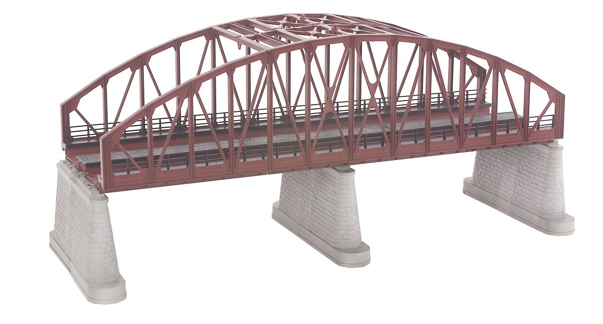 MTH MTH401129 O Rust Two-Track Steel Arch Bridge