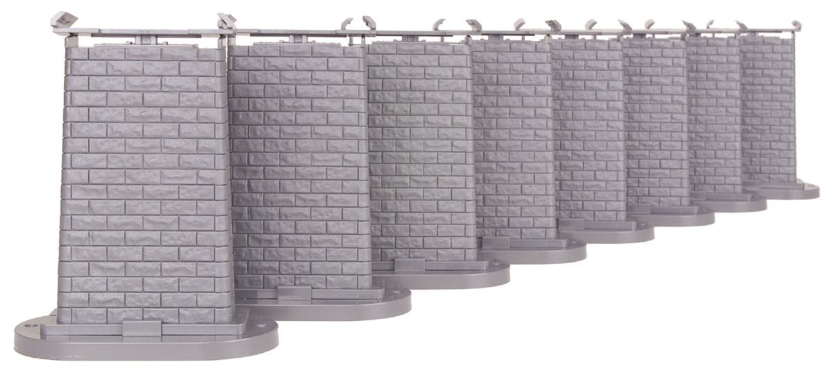 MTH MTH401136  O RealTrax Elevated Trestle System/8pc