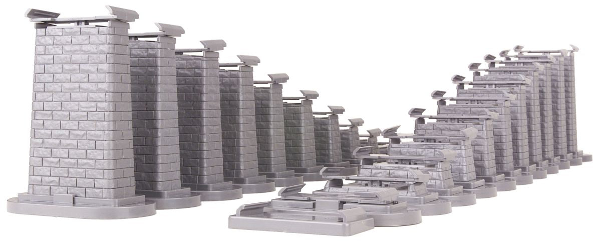 MTH MTH401145 O FasTrack Graduated Trestle System/24pc