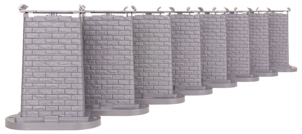 MTH MTH401146 O FasTrack Elevated Trestle System/8pc
