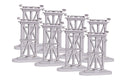 MTH MTH401147 O FasTrack Elevated Subway Trestle/8pc