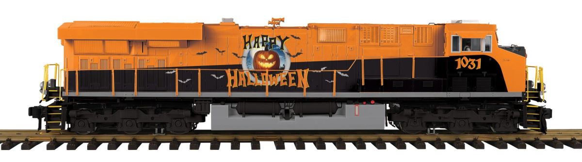 MTH MTH7021901 G Halloween ES44AC Diesel w/Charging Lights/3.0