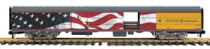 MTH MTH7066036 G UP/Bush Casket Car Streamlined Baggage Car