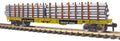 MTH MTH7076062 G G Flatcar w/Pipe Load