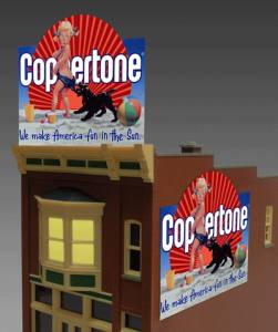 Miller Engineering   MIE1062 Coppertone Billboard