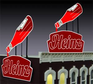 Miller Engineering   MIE1081 Heinz Sign (Lg)