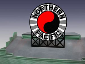Miller Engineering   MIE1171 Northern Pacific Sign (Lg)