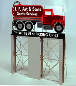 Miller Engineering   MIE1281 Septic Sign