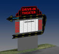 Miller Engineering   MIE1381 Drive In Sign