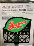Miller Engineering   MIE2581 Breyers Sign (Lg)