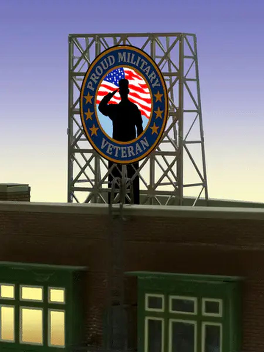 Miller Engineering   MIE339130 Veterans Billboard (N/Z)