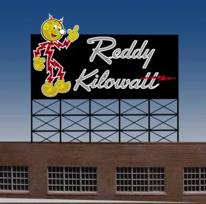 Miller Engineering   MIE3681 Reddy Kilowatt Sign (Lg))