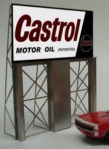 Miller Engineering   MIE4381 Castrol Sign