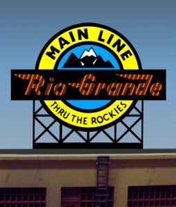 Miller Engineering   MIE440602 Rio Grande Sign (Med)