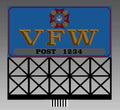 Miller Engineering   MIE441252 VFW Sign
