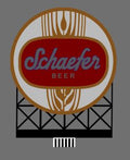 Miller Engineering   MIE441302 Schaefer Beer Sign (Sm)
