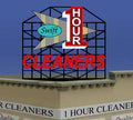 Miller Engineering   MIE441702 1 Hour Cleaners Sign