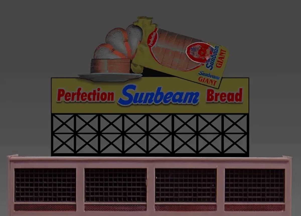 Miller Engineering   MIE443302 Sunbeam Bread Billboard N/Z