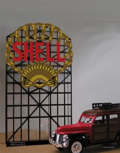 Miller Engineering   MIE443801 Sm. Shell sign