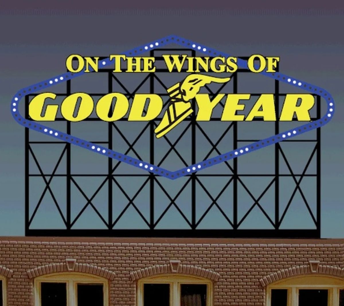 Miller Engineering   MIE444052 Goodyear Sign